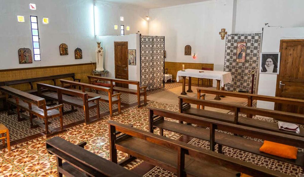 Inside the Church of Ouarzazate