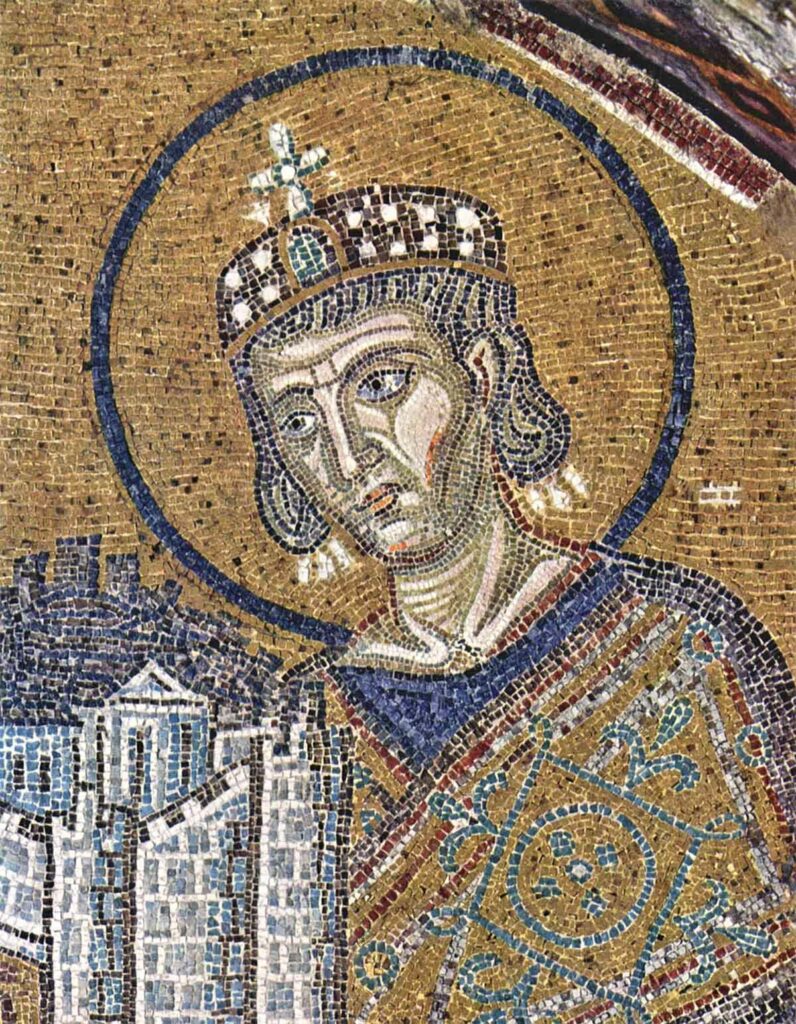 Constantine the Great
Mosaics of Saint Sophia, Constantinople