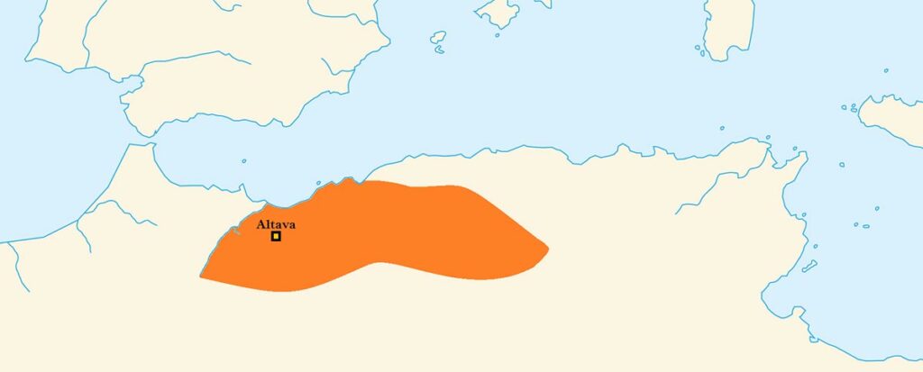 The kingdom of Altava - Source: Wikipedia