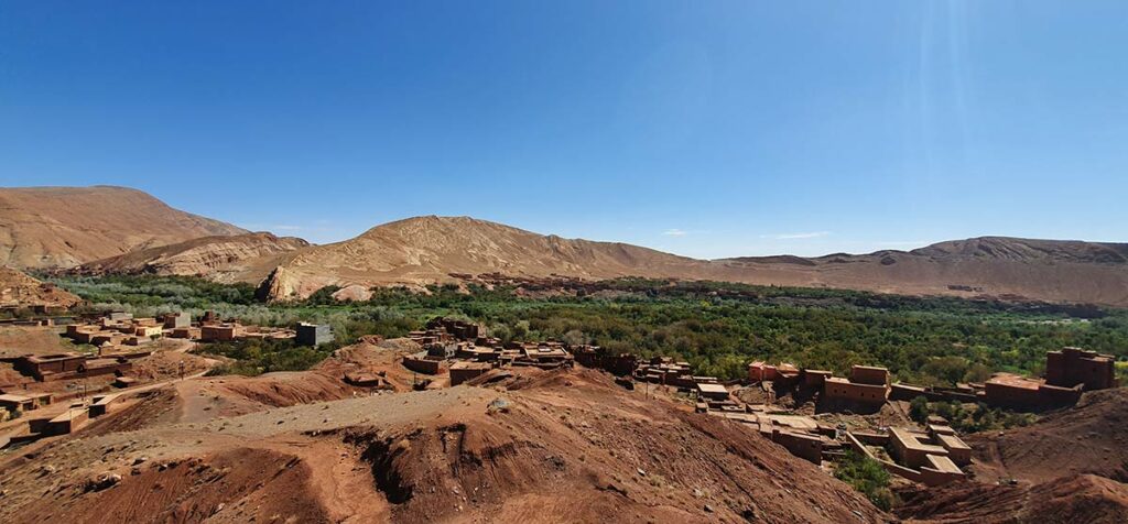 The village of Tazuda, rural commune of Imi N’Oulaoune, Province of Ouarzazate