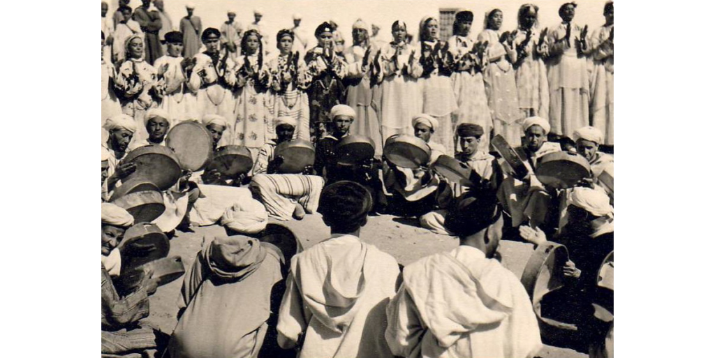Ahwach in the past - Source : www.ouarzazate-1928-1956