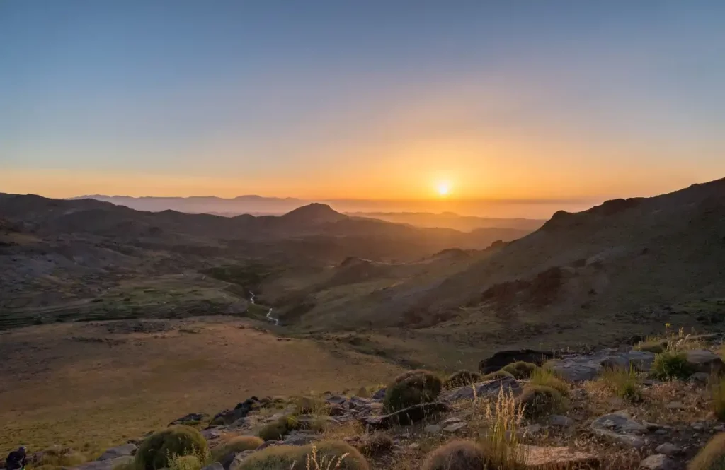 Landscape of southeastern Morocco