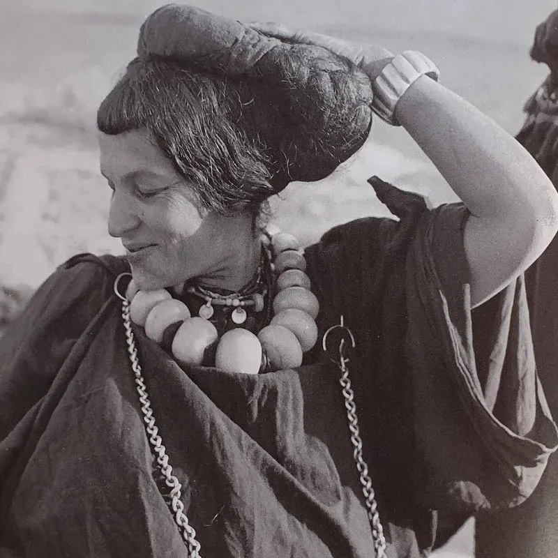A woman from the Aït Yazza (Eastern Aït Atta)