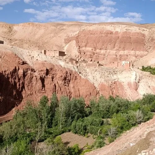 The Ounila valley — Photograph by E. Anglade